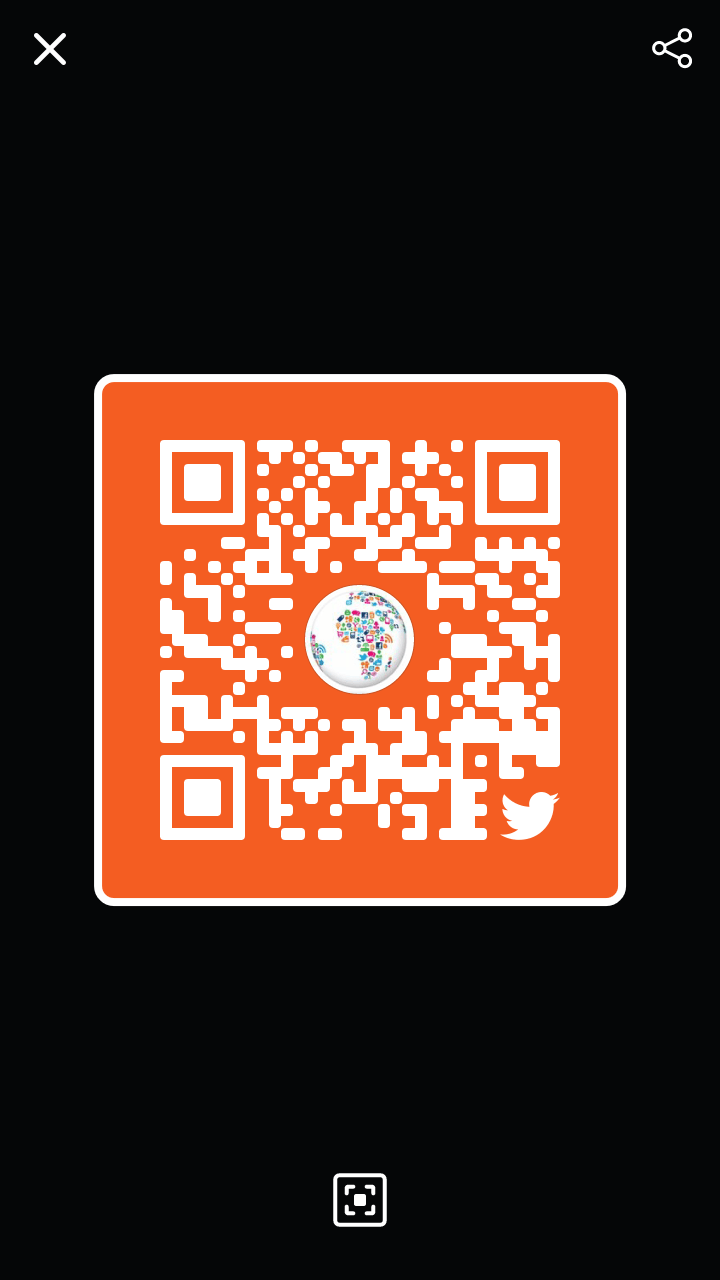 Twitter QR Code - Ganvwale